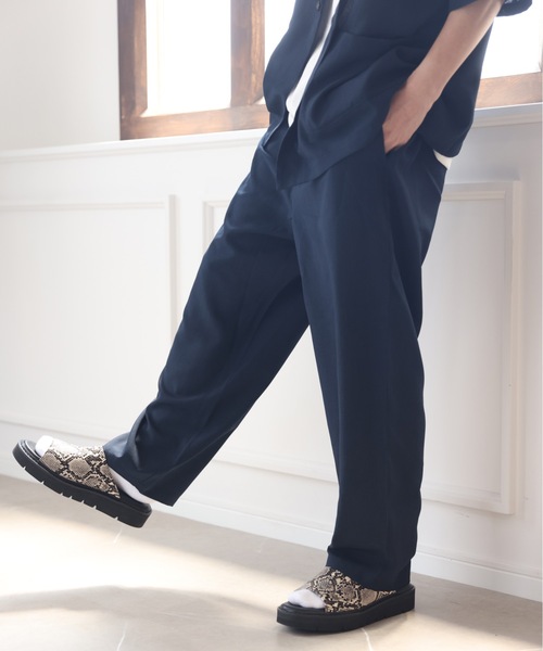 ACE SHOP（エースショップ）の「イージーケアパンツ【SETUP可】（その他パンツ・メンズ・ブラック/ネイビー/ベージュ・FREE）」の13枚目の写真