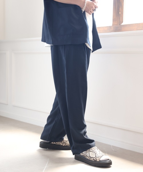 ACE SHOP（エースショップ）の「イージーケアパンツ【SETUP可】（その他パンツ・メンズ・ブラック/ネイビー/ベージュ・FREE）」の16枚目の写真