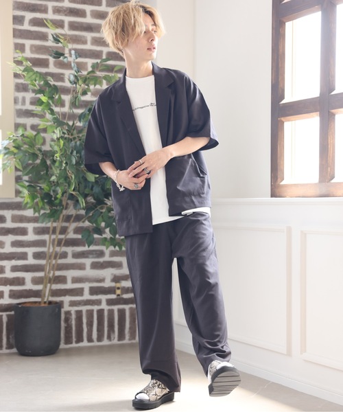 ACE SHOP（エースショップ）の「イージーケアパンツ【SETUP可】（その他パンツ・メンズ・ブラック/ネイビー/ベージュ・FREE）」の21枚目の写真