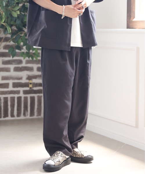 ACE SHOP（エースショップ）の「イージーケアパンツ【SETUP可】（その他パンツ・メンズ・ブラック/ネイビー/ベージュ・FREE）」の22枚目の写真