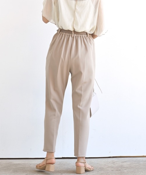 rps（アールピーエス）の「テーパードパンツ（スラックス・レディース・ブラック/カーキ/オレンジ/ブルー/モカ・M）」の12枚目の写真