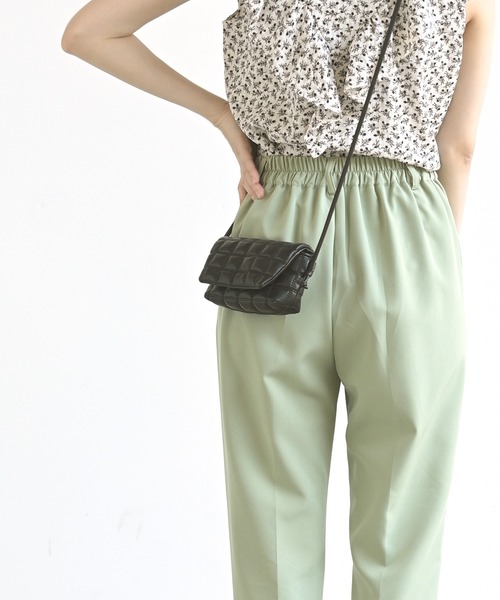 rps（アールピーエス）の「テーパードパンツ（スラックス・レディース・ブラック/カーキ/オレンジ/ブルー/モカ・M）」の20枚目の写真