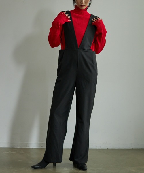 VACANCY（ヴァカンシー）の「ルーズタックサロペット（サロペット/オーバーオール・レディース・ブラック/ブラウン・SMALL/MEDIUM/LARGE）」の14枚目の写真