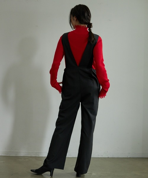 VACANCY（ヴァカンシー）の「ルーズタックサロペット（サロペット/オーバーオール・レディース・ブラック/ブラウン・SMALL/MEDIUM/LARGE）」の16枚目の写真