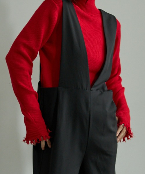 VACANCY（ヴァカンシー）の「ルーズタックサロペット（サロペット/オーバーオール・レディース・ブラック/ブラウン・SMALL/MEDIUM/LARGE）」の11枚目の写真