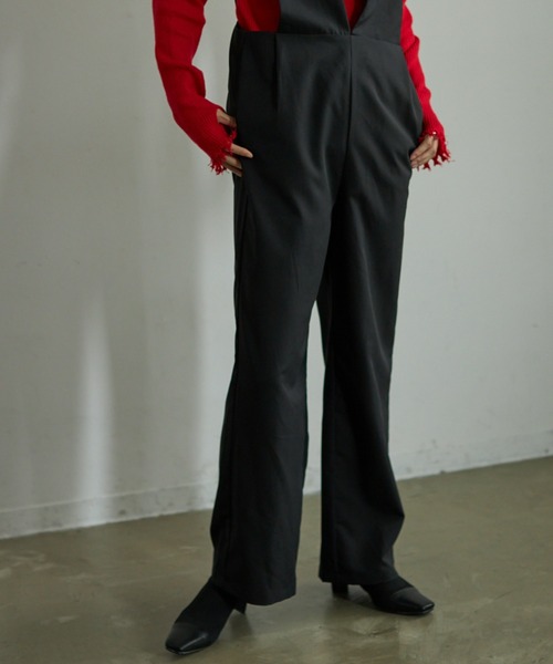 VACANCY（ヴァカンシー）の「ルーズタックサロペット（サロペット/オーバーオール・レディース・ブラック/ブラウン・SMALL/MEDIUM/LARGE）」の13枚目の写真