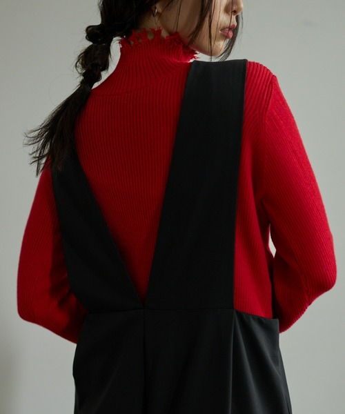 VACANCY（ヴァカンシー）の「ルーズタックサロペット（サロペット/オーバーオール・レディース・ブラック/ブラウン・SMALL/MEDIUM/LARGE）」の12枚目の写真