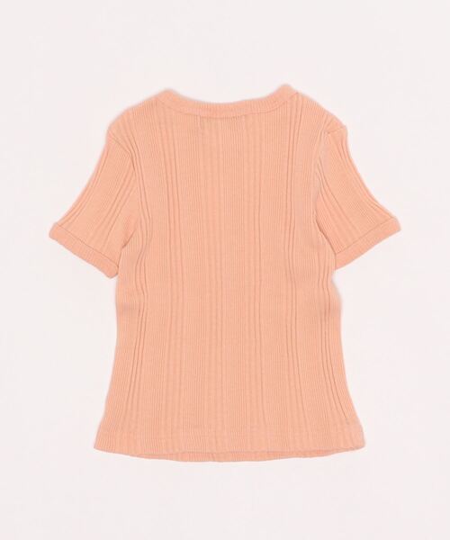 SWAP MEET MARKET（スワップミートマーケット）の「ランダムテレコ クルーネックTシャツ（Tシャツ/カットソー・キッズ・オレンジ・80）」の2枚目の写真