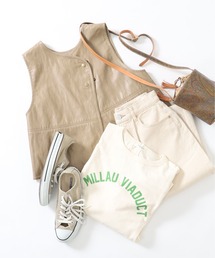 FREAK'S STORE | フェイクレザー2wayベスト(ベスト)