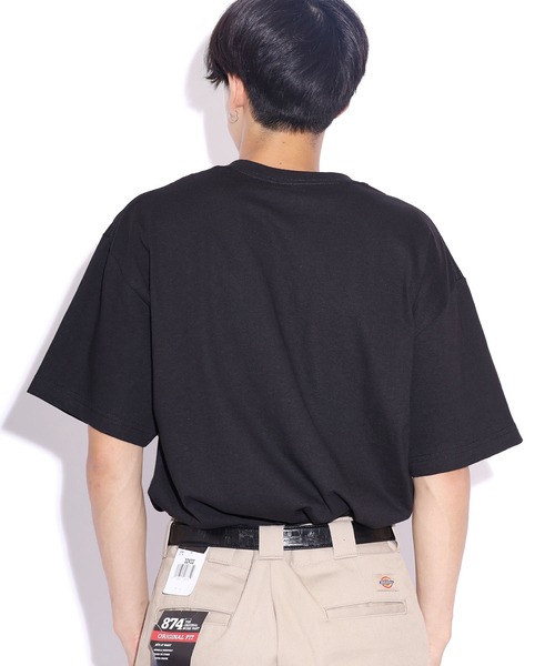 PLEASURES（プレジャー）の「PLEASURES/プレジャーズ PARTY LOGO T-SHIRT ビッグシルエット（Tシャツ/カットソー・メンズ・ブラック/クリーム/ロイヤルブルー/コーラルピンク・M/L/XL）」の11枚目の写真