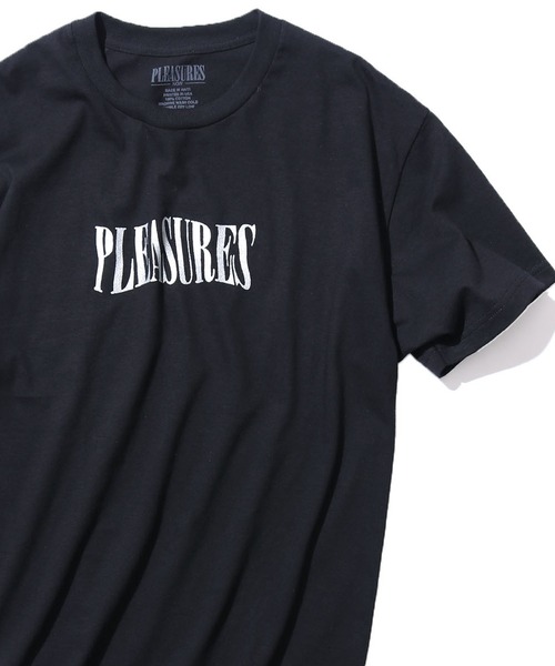 PLEASURES（プレジャー）の「PLEASURES/プレジャーズ PARTY LOGO T-SHIRT ビッグシルエット（Tシャツ/カットソー・メンズ・ブラック/クリーム/ロイヤルブルー/コーラルピンク・M/L/XL）」の6枚目の写真