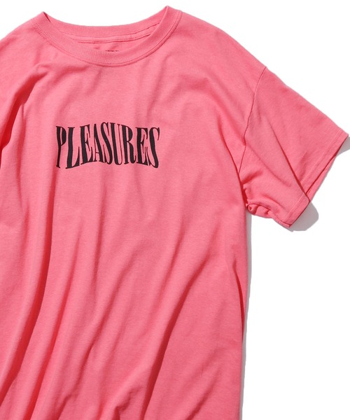 PLEASURES（プレジャー）の「PLEASURES/プレジャーズ PARTY LOGO T-SHIRT ビッグシルエット（Tシャツ/カットソー・メンズ・ブラック/クリーム/ロイヤルブルー/コーラルピンク・M/L/XL）」の12枚目の写真