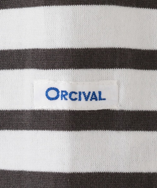 ORCIVAL（オーシバル）の「ORCIVAL | コットンジャージー ボートネックTシャツ WOMEN（Tシャツ/カットソー・レディース・ブラック系その他/A/ホワイト系その他/ブルー系その他5/ブラウン系その他・1/2）」の6枚目の写真