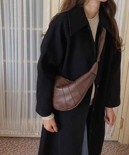 LAUIR（ラウアー）の「ステンカラーロングコート（ステンカラーコート 