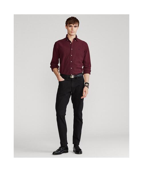 POLO RALPH LAUREN（ポロ ラルフ ローレン）の「クラシック フィット ガーメントダイド オックスフォード シャツ（シャツ/ブラウス・メンズ・レッド・L/S/XS/XXL/M/XL）」の2枚目の写真