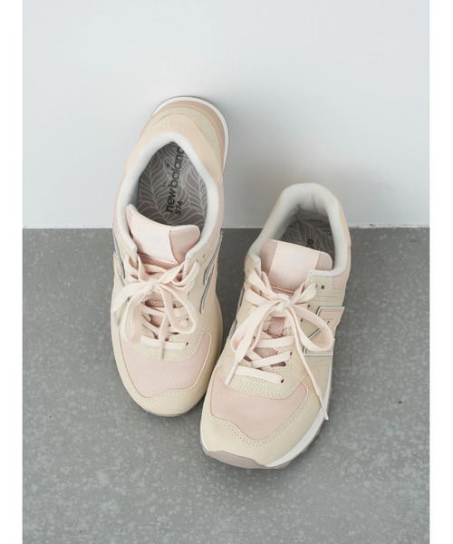NEW BALANCE(ニューバランス)の「newbalance×earth WL574 *(スニーカー・レディース・ベージュ・23cm/23.5cm/24cm/24.5cm)」の2枚目の写真