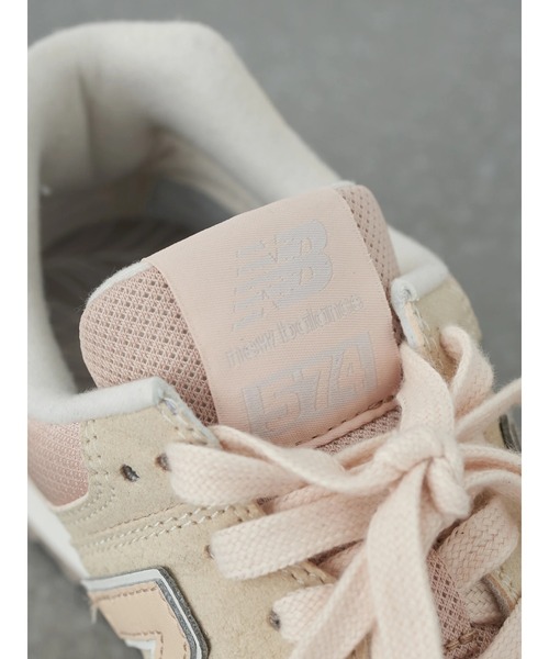 NEW BALANCE(ニューバランス)の「newbalance×earth WL574 *(スニーカー・レディース・ベージュ・23cm/23.5cm/24cm/24.5cm)」の4枚目の写真