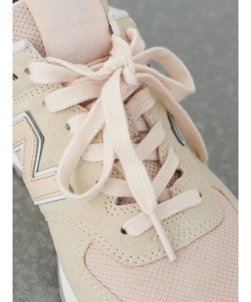 NEW BALANCE(ニューバランス)の「newbalance×earth WL574 *(スニーカー・レディース・ベージュ・23cm/23.5cm/24cm/24.5cm)」の5枚目の写真