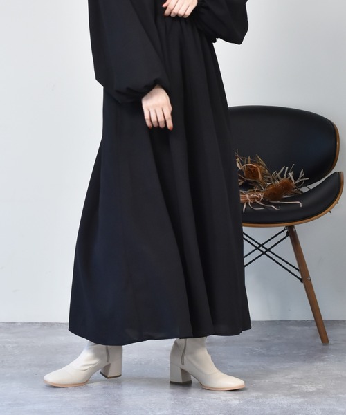 RETRO GIRL（レトロガール）の「ストレッチショートブーツ（ブーツ・レディース・ブラック/ベージュ/オフホワイト/ダークブラウン・M/L）」の5枚目の写真