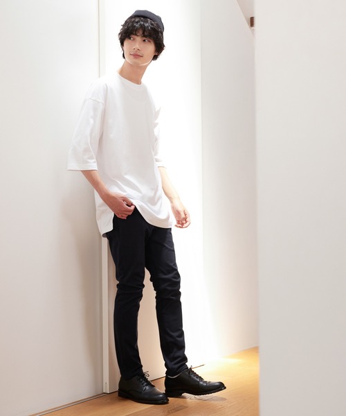 GLOBAL WORK(グローバルワーク)の「リラックスシルエットT7分袖/215313(Tシャツ/カットソー・メンズ・ダークグレー/その他1/イエロー系その他7/グレー・LARGE/X-LARGE/MEDIUM/SMALL)」の19枚目の写真