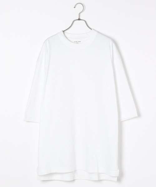 GLOBAL WORK(グローバルワーク)の「リラックスシルエットT7分袖/215313(Tシャツ/カットソー・メンズ・ダークグレー/その他1/イエロー系その他7/グレー・LARGE/X-LARGE/MEDIUM/SMALL)」の22枚目の写真