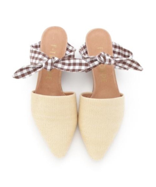 F-TROUPE(エフトゥループ)の「F-TROUPE WESTERN HEEL SA061(サンダル・レディース・ブラウン・39/36/37)」の4枚目の写真