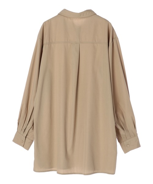 DURAS（デュラス）の「袖ボリュームシャツ（シャツ/ブラウス・レディース・ベージュ/ホワイト・FREE）」の3枚目の写真