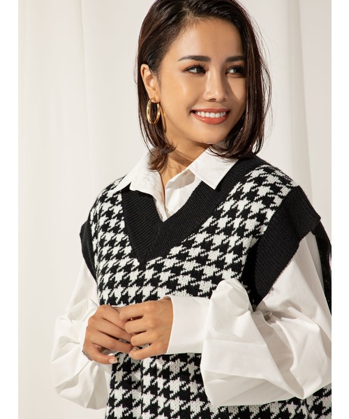 DURAS（デュラス）の「袖ボリュームシャツ（シャツ/ブラウス・レディース・ベージュ/ホワイト・FREE）」の9枚目の写真