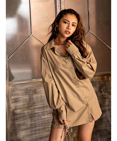 DURAS（デュラス）の「袖ボリュームシャツ（シャツ/ブラウス・レディース・ベージュ/ホワイト・FREE）」の16枚目の写真