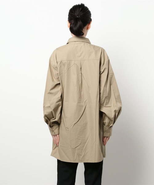 DURAS（デュラス）の「袖ボリュームシャツ（シャツ/ブラウス・レディース・ベージュ/ホワイト・FREE）」の21枚目の写真