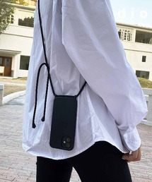 MANGROVE | プレーンマットiPhoneショルダーストラップケース(スマホケース/カバー)