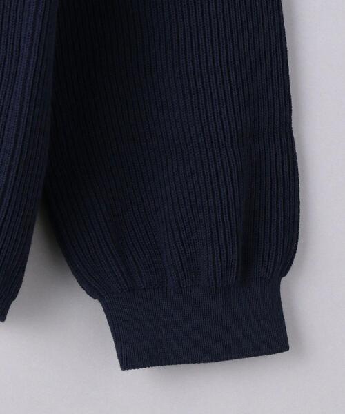 BATONER（バトナー）の「＜BATONER（バトナー）＞ ハイツイスト ウール クルーネック（ニット/セーター・メンズ・ネイビー/モカ・2/3/1）」の15枚目の写真