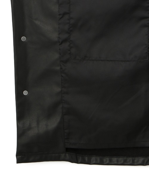 DANKE SCHON（ダンケシェーン）の「DankeSchon/ダンケシェーン/エコレザーカーディガン/EcoLether Cardigan（カーディガン/ボレロ・メンズ・ブラック・FREE）」の10枚目の写真