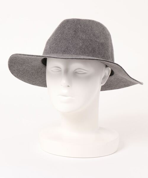 MODE ROBE（モードローブ）の「ウールハット（ハット・レディース・ライトグレー/ブラウン/ネイビー/ダークグレー・FREE）」の2枚目の写真