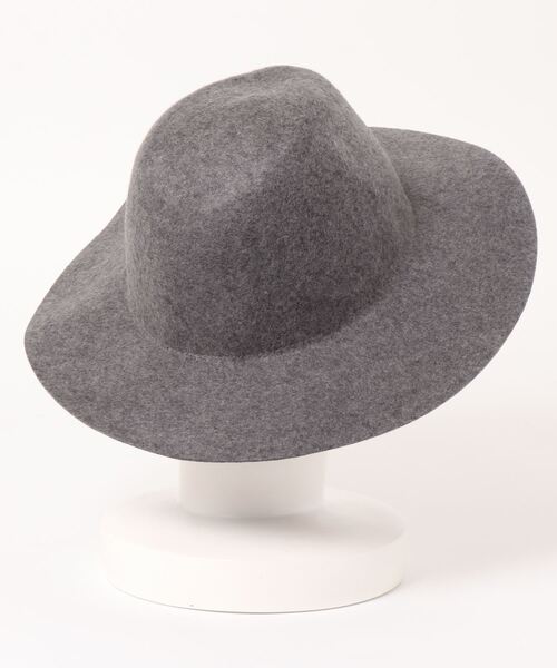 MODE ROBE（モードローブ）の「ウールハット（ハット・レディース・ライトグレー/ブラウン/ネイビー/ダークグレー・FREE）」の5枚目の写真