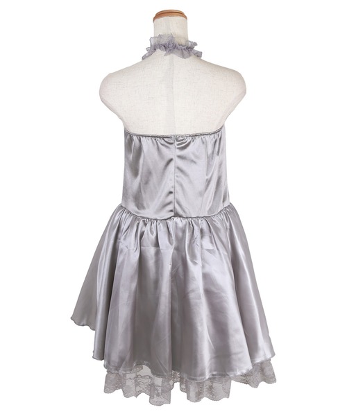 Tika（ティカ）の「コスプレ かわいい 花嫁 ゾンビ ベアトップ ワンピース 4点セット（コスチューム/パーティーグッズ・レディース・グレー・M）」の9枚目の写真