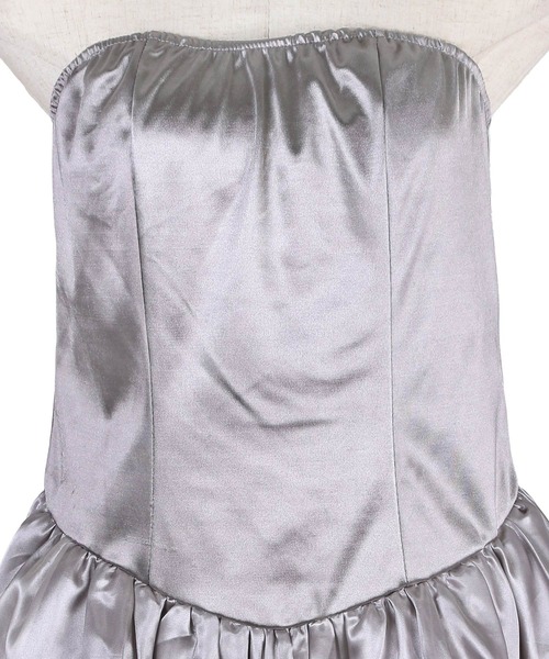 Tika（ティカ）の「コスプレ かわいい 花嫁 ゾンビ ベアトップ ワンピース 4点セット（コスチューム/パーティーグッズ・レディース・グレー・M）」の13枚目の写真