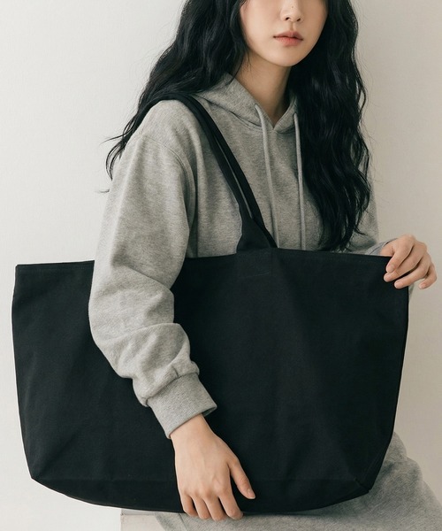 United Athle(ユナイテッドアスレ)の「【United Athle】ヘヴィー キャンバス ジップトートバッグ 1515(トートバッグ・レディース・オリーブ/ナチュラル/ブラック/ネイビー・FREE)」の11枚目の写真