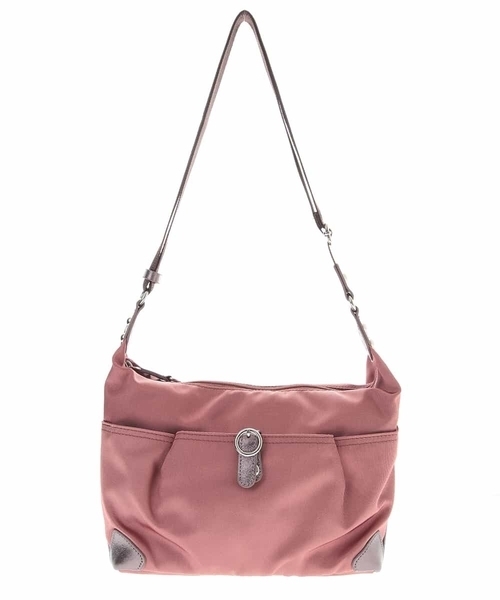 MK MICHEL KLEIN(エムケーミッシェルクラン)の「【撥水】バックルデザインショルダーバッグ(ショルダーバッグ・レディース・ピンク/チャコールグレー/ライトグレー・00)」の4枚目の写真