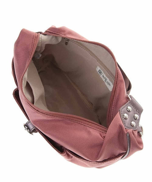 MK MICHEL KLEIN(エムケーミッシェルクラン)の「【撥水】バックルデザインショルダーバッグ(ショルダーバッグ・レディース・ピンク/チャコールグレー/ライトグレー・00)」の13枚目の写真