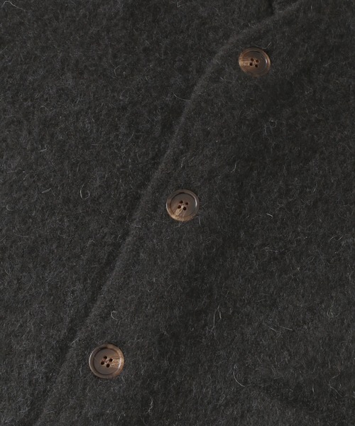 URBAN RESEARCH Sonny Label（アーバンリサーチサニーレーベル）の「モヘヤ混ニットカーディガン（カーディガン/ボレロ・メンズ・ブラック/ベージュ系その他/グリーン/マスタード・MEDIUM/LARGE）」の15枚目の写真