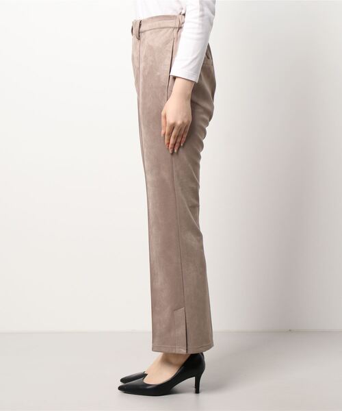 RETRO GIRL(レトロガール)の「スエードセミフレアパンツ(スラックス・レディース・ブラック/ブラウン/レッド/グリーン/アイボリー・FREE)」の8枚目の写真