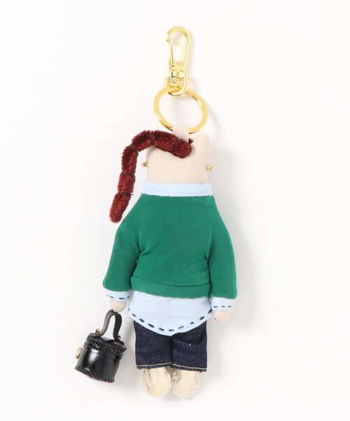 SLOBE IENA(スローブイエナ)の「【Casselini/キャセリーニ】SLOBE別注 キャットチャーム(キーホルダー・レディース・ネイビー/グリーン・FREE)」の8枚目の写真
