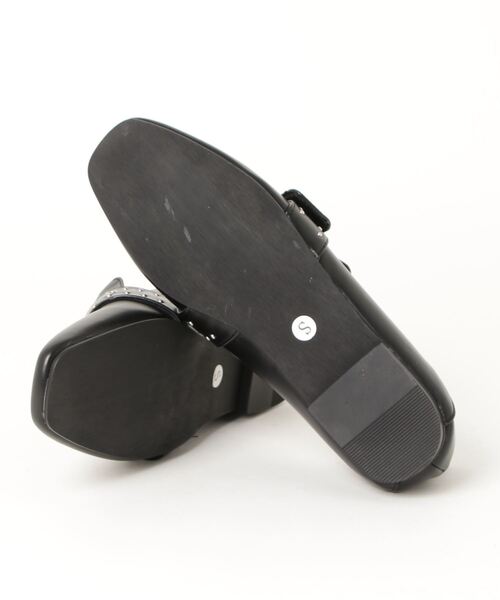 LibertyDoll（リバティードール）の「LibertyDoll スタッズベルトバブーシュシューズ（その他シューズ・レディース・ブラック/ワイン・M/LL/L/S）」の9枚目の写真