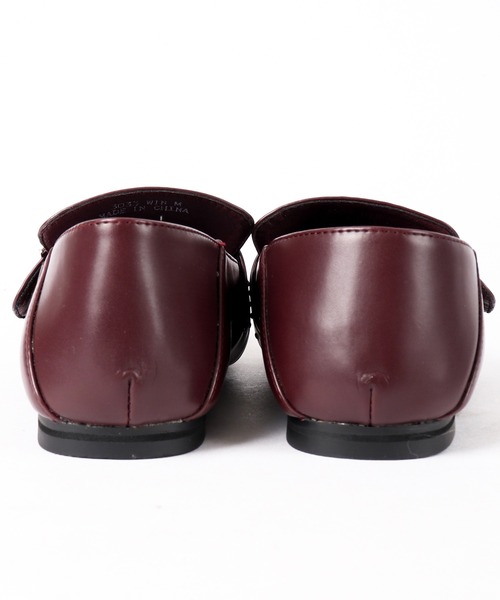 LibertyDoll（リバティードール）の「LibertyDoll スタッズベルトバブーシュシューズ（その他シューズ・レディース・ブラック/ワイン・M/LL/L/S）」の4枚目の写真