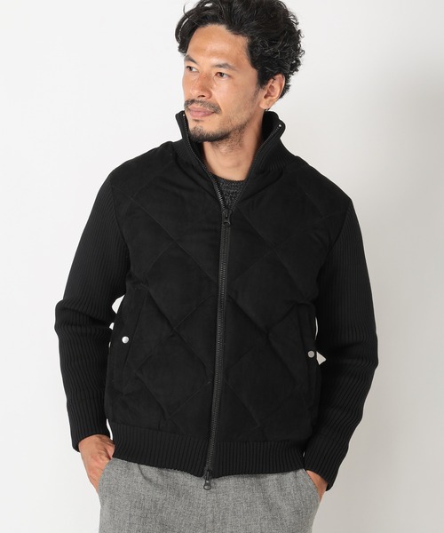 MEN'S BIGI(メンズビギ)の「ハイブリッドダウンブルゾン(ブルゾン・メンズ・ブラック/ブラウン・01/02/03)」の17枚目の写真
