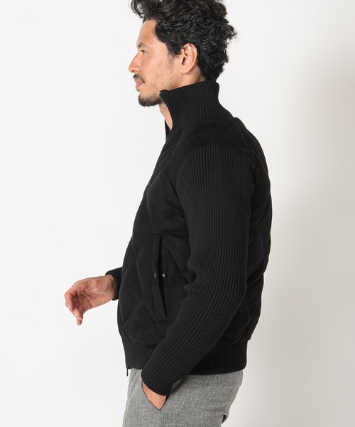 MEN'S BIGI(メンズビギ)の「ハイブリッドダウンブルゾン(ブルゾン・メンズ・ブラック/ブラウン・01/02/03)」の5枚目の写真