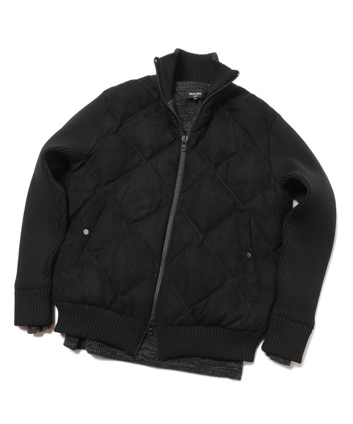 MEN'S BIGI(メンズビギ)の「ハイブリッドダウンブルゾン(ブルゾン・メンズ・ブラック/ブラウン・01/02/03)」の15枚目の写真