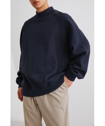 STYLEMIXER | モックネックスウェットトップ(Tシャツ/カットソー)