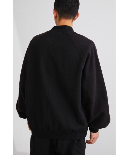 STYLEMIXER（スタイルミキサー）の「モックネックスウェットトップ（Tシャツ/カットソー・メンズ・ダークネイビー/ブラック・LARGE/MEDIUM/X-LARGE）」の5枚目の写真